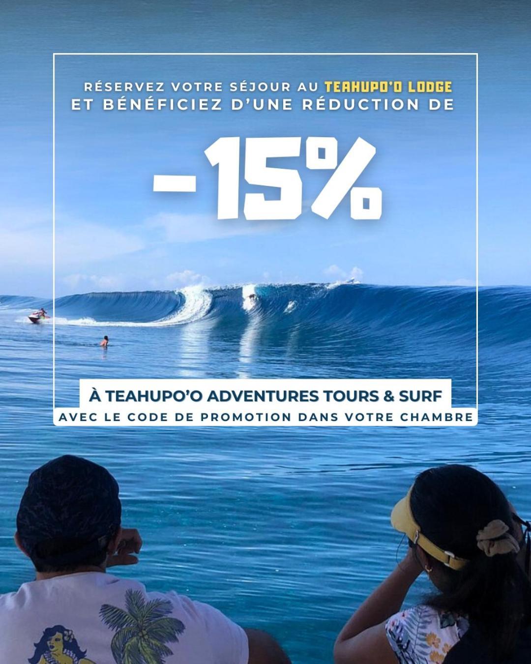 Teahupo'O Lodge - Cosy Studio Climatise Pa'Aihere - Entre Randonnees Et Activites Nautiques Teahupoo Buitenkant foto
